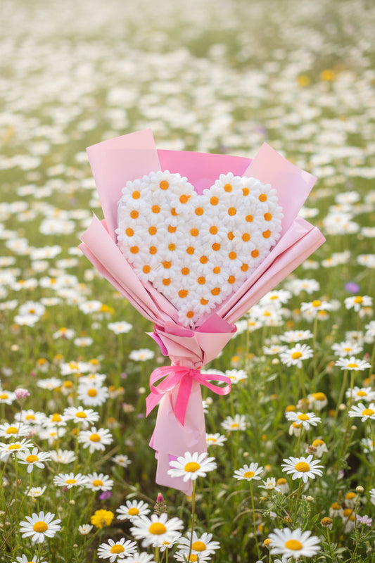 Kalpli Papatya Buket